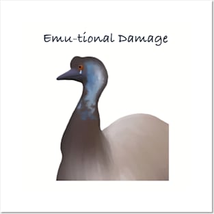 Emutional damage Posters and Art